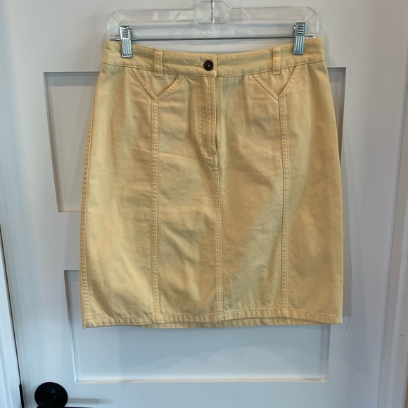 Christopher & Banks Dresses & Skirts - Vintage soft yellow summer skirt
